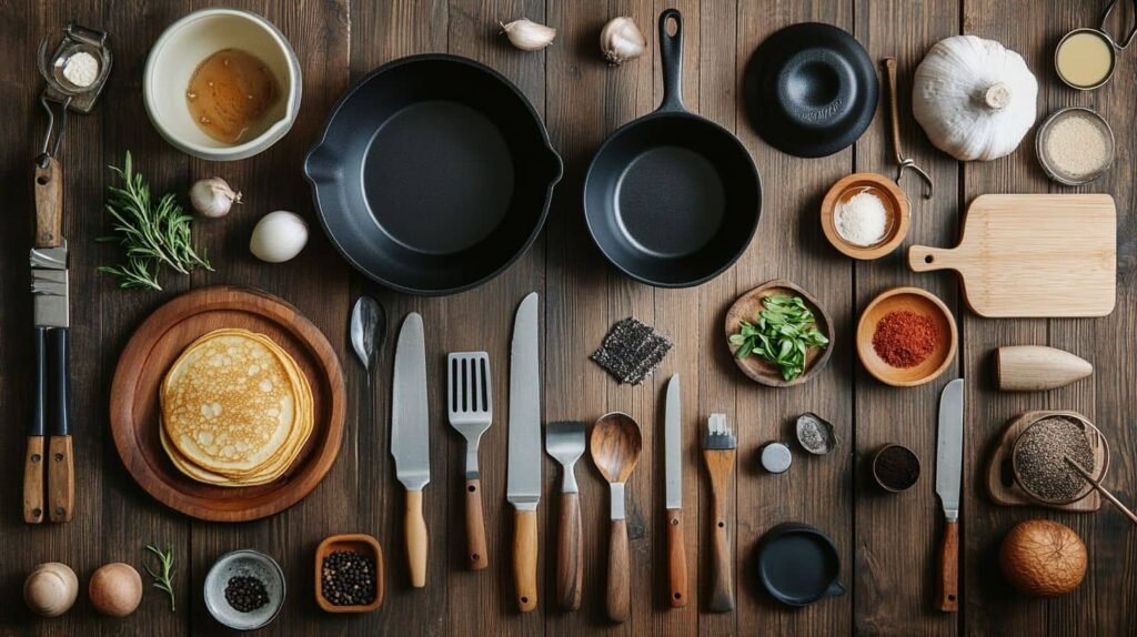 Additional Tools For Cooking Frozen Mini Pancakes In An Air Fryer