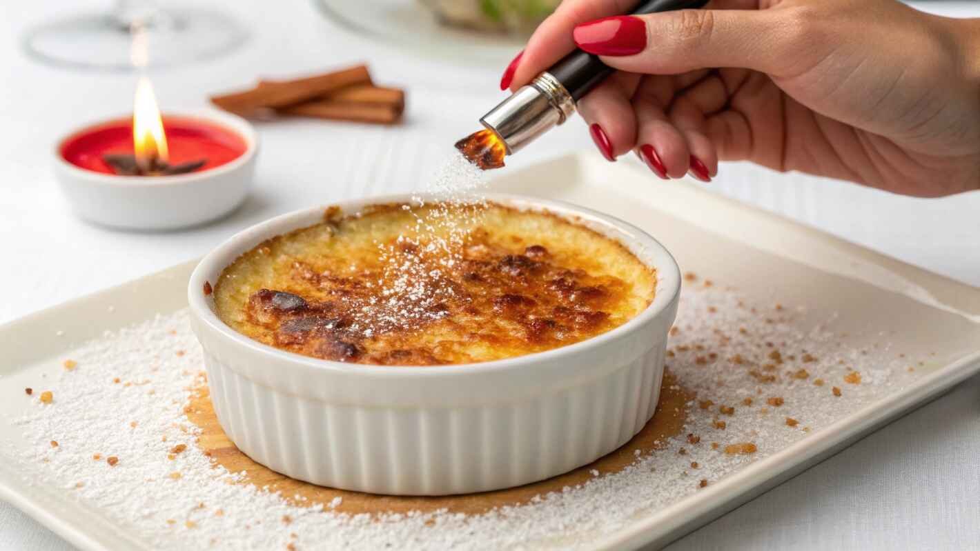 Crab Brûlée To Create A Golden Caramelized Crust. Make Crab Brûlée Recipe Ahead of Time