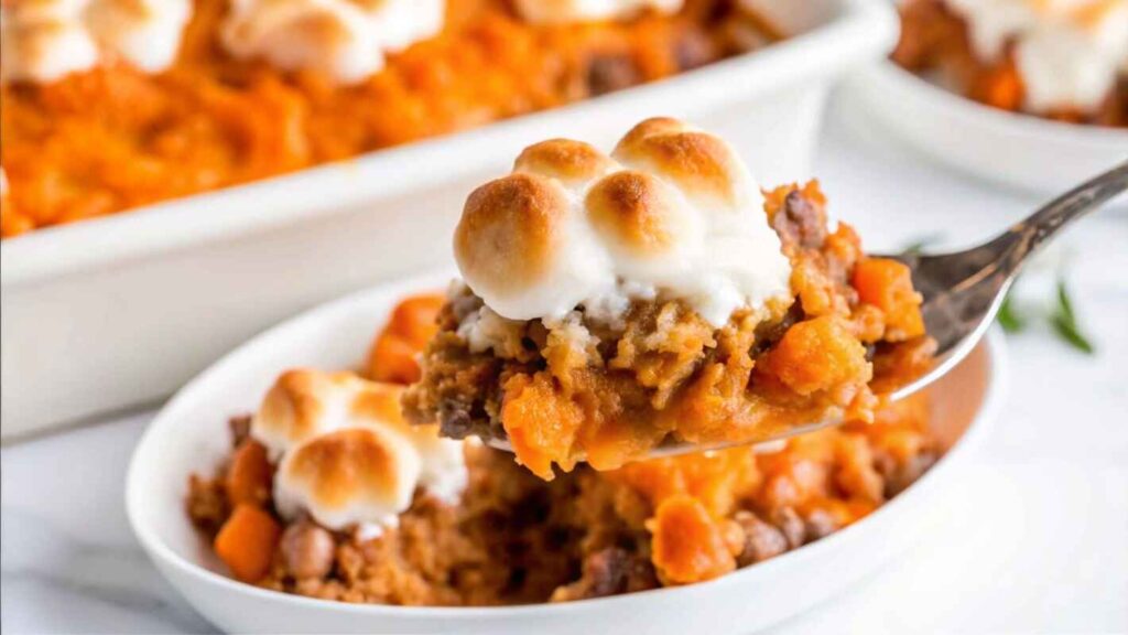 Sweet Potato With Marshmallows