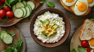 cottage cheese and eggs