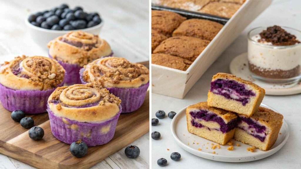 A Visually Stunning Collage Of Homemade Ube Halaya Recipe Dessert 