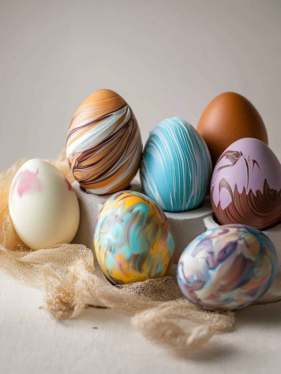 Homemade Chocolate Easter Eggs